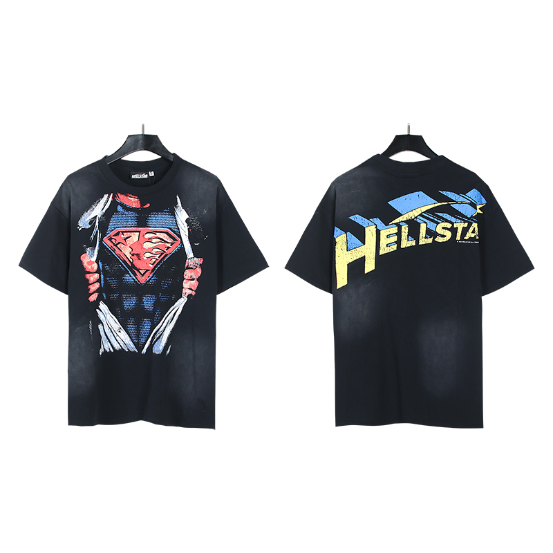 Hellstar Cotton T-shirt - EUR FASHION