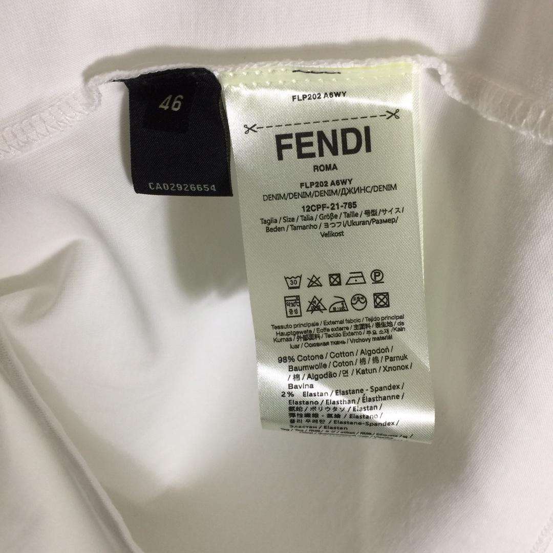 Fendi Cotton T-shirt - EUR FASHION