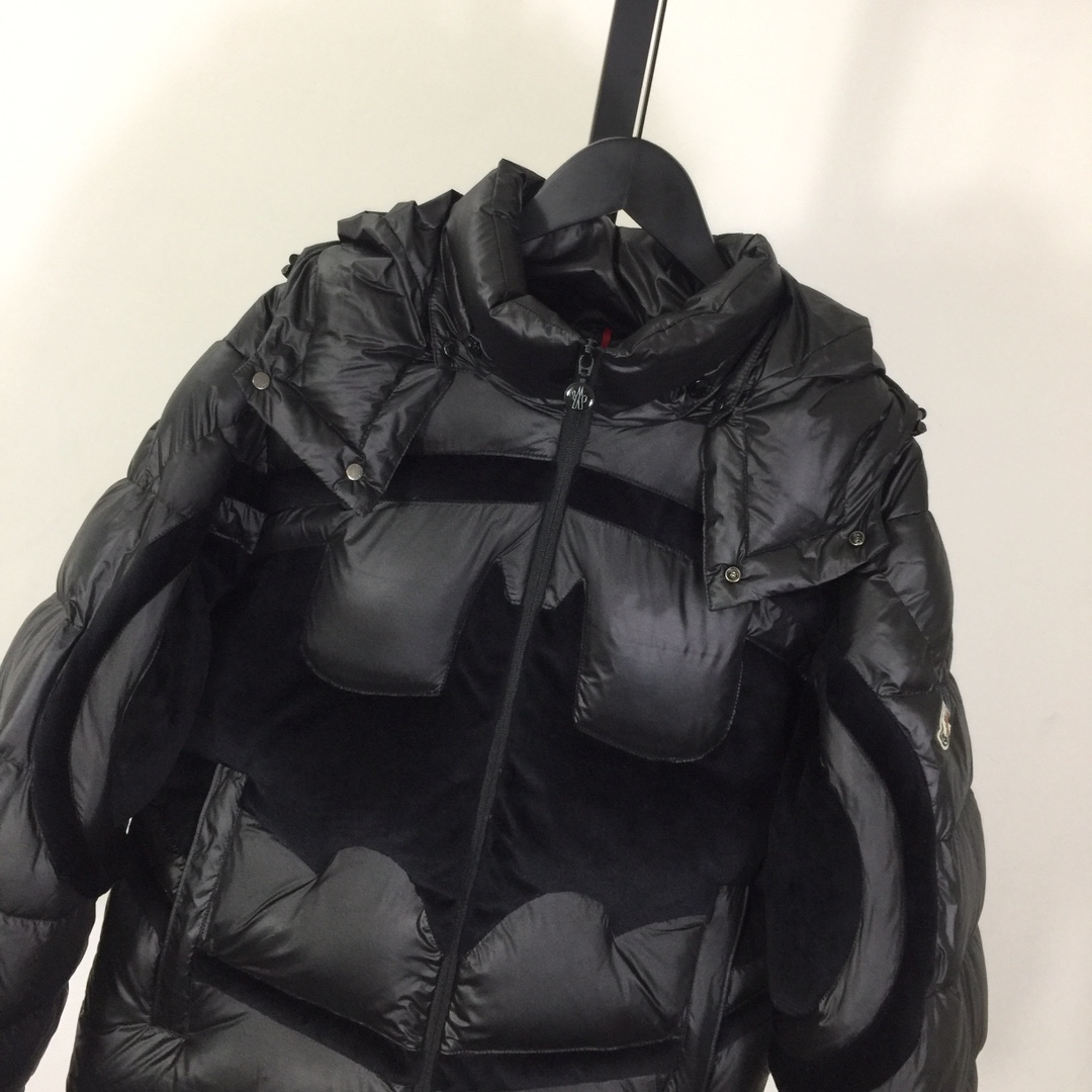 Moncler Solander Batman Hooded Down Jacket - EUR FASHION