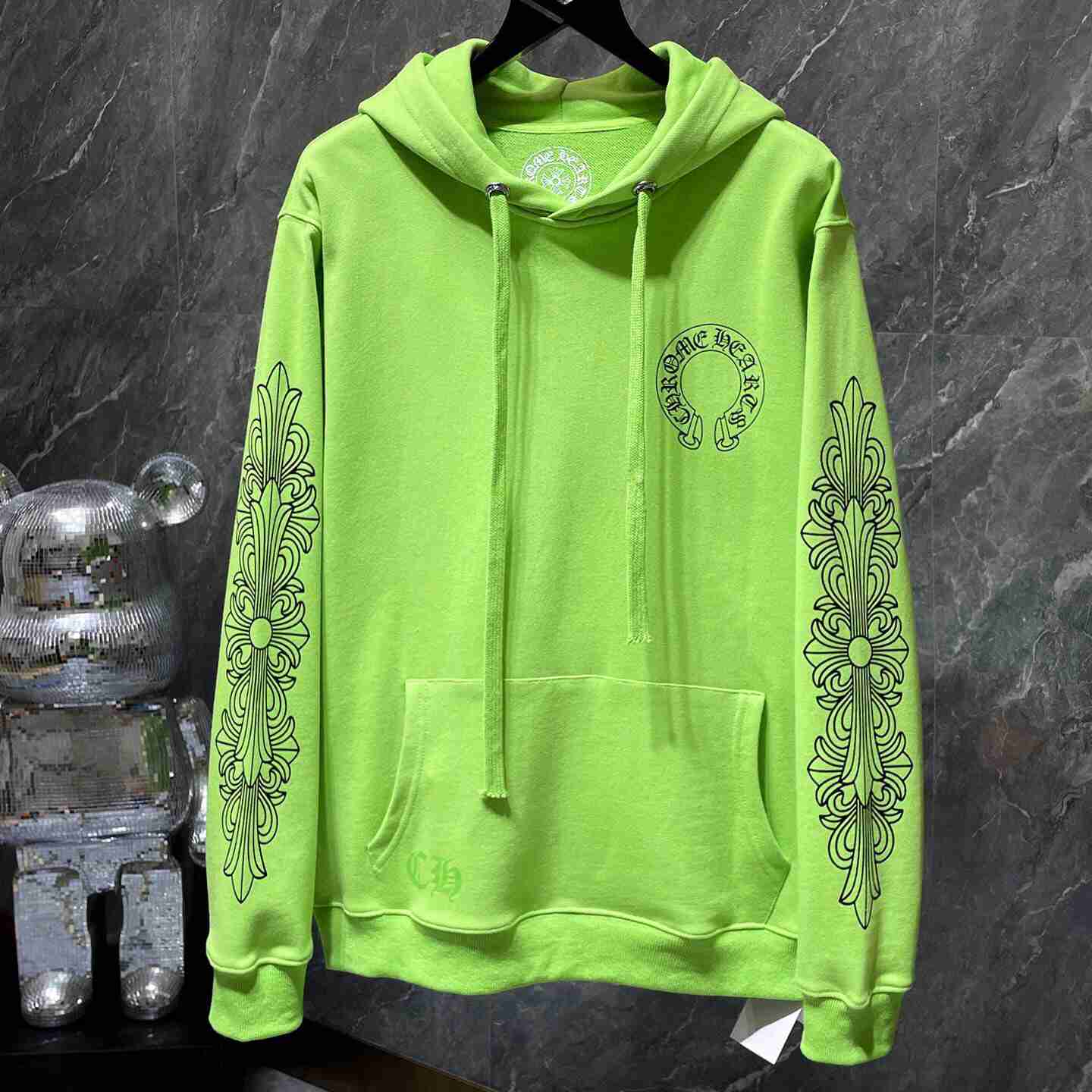 Chrome Hearts Cotton Hoodie - EUR FASHION