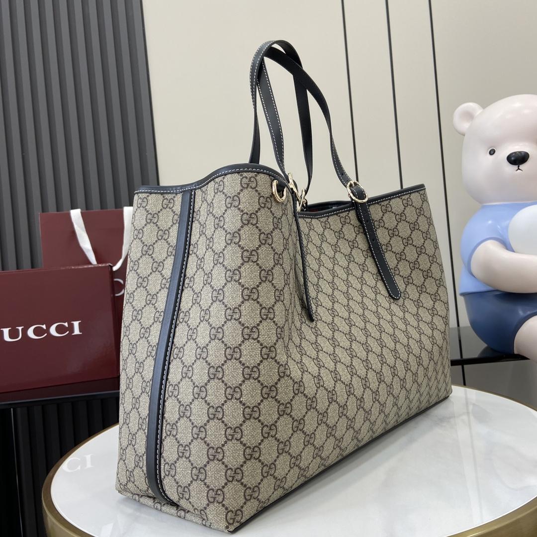 Gucci GG Emblem Large Tote Bag - EUR FASHION