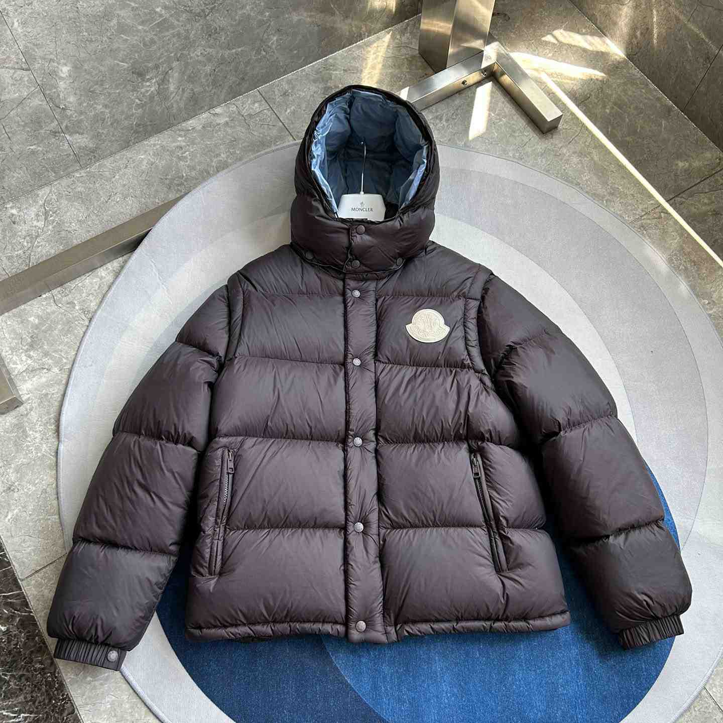 Moncler Cyclone 2-IN-1 Short Down Jacket - EUR FASHION