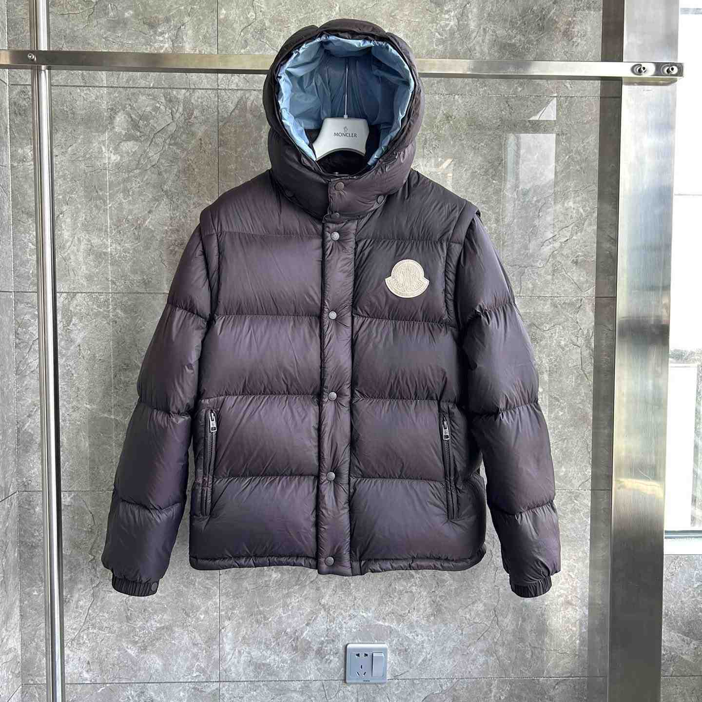 Moncler Cyclone 2-IN-1 Short Down Jacket - EUR FASHION