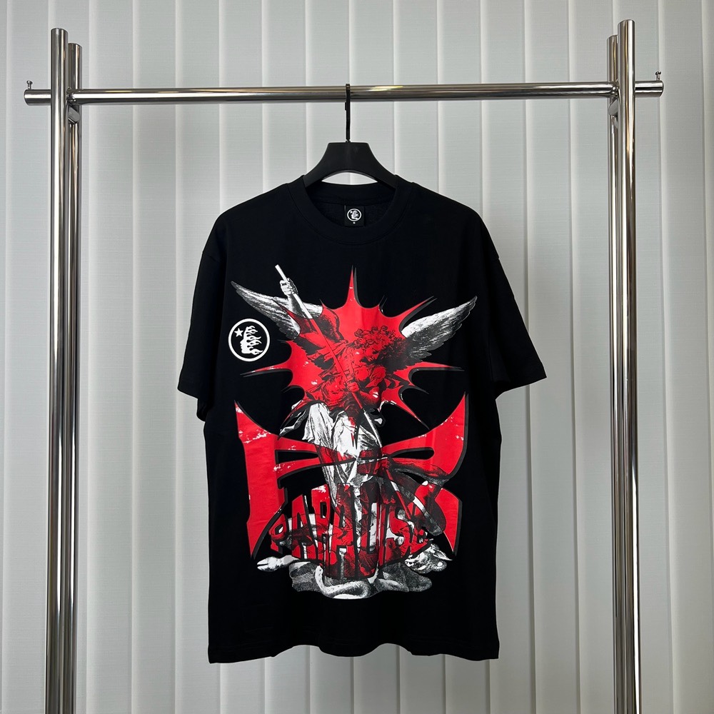 Hellstar Cotton T-shirt - EUR FASHION