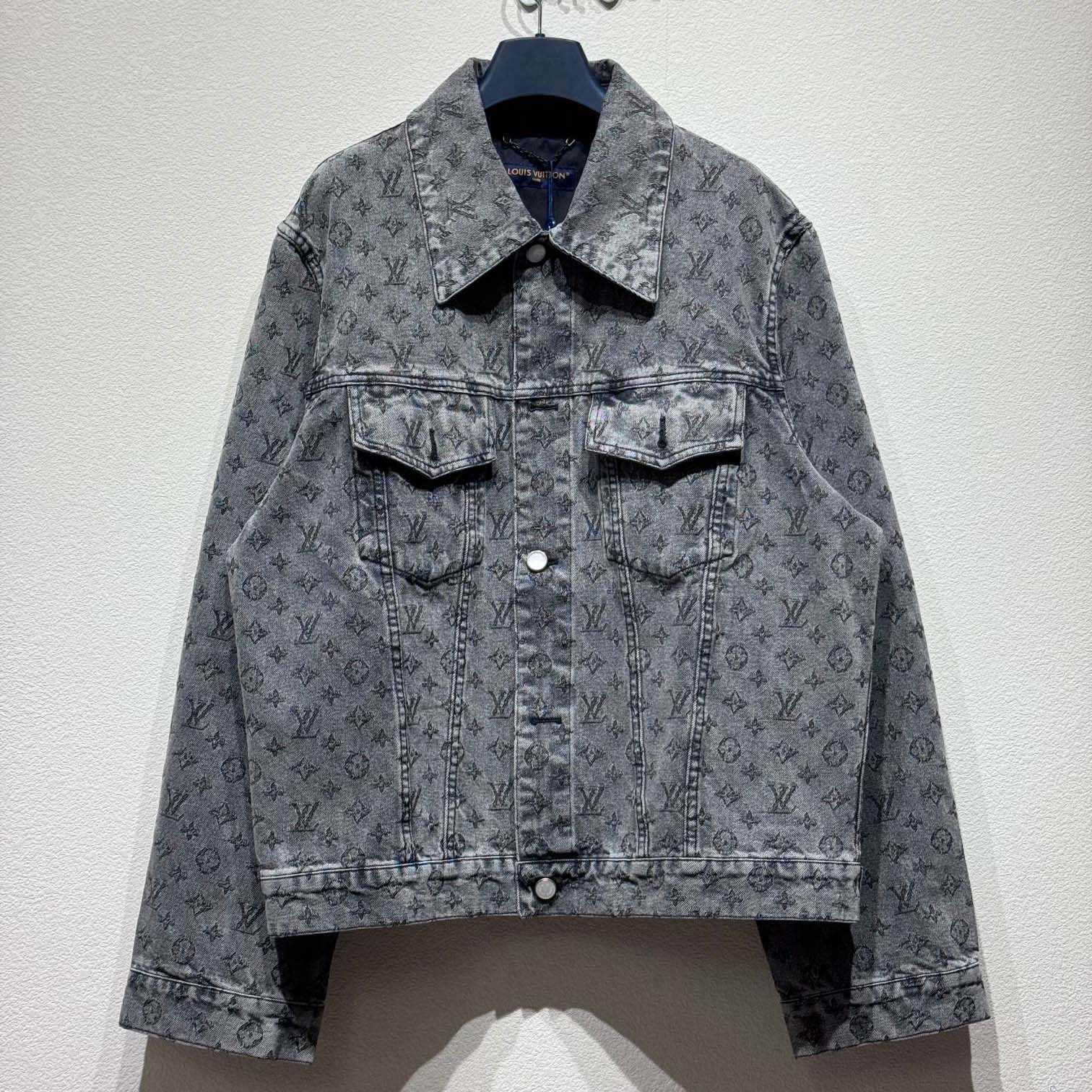 Louis Vuitton Monogram Jacquard Denim Jacket - EUR FASHION