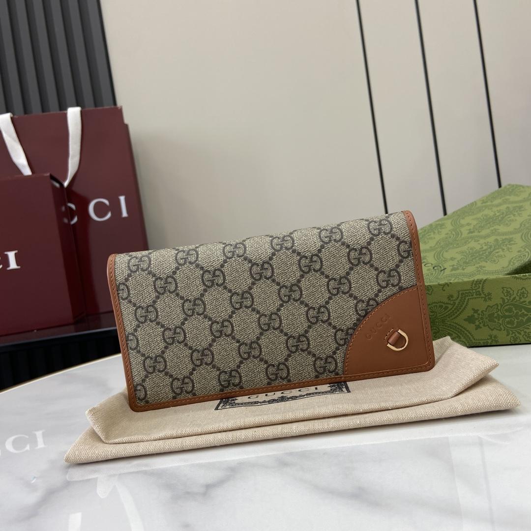 Gucci GG Emblem Continental Wallet - EUR FASHION