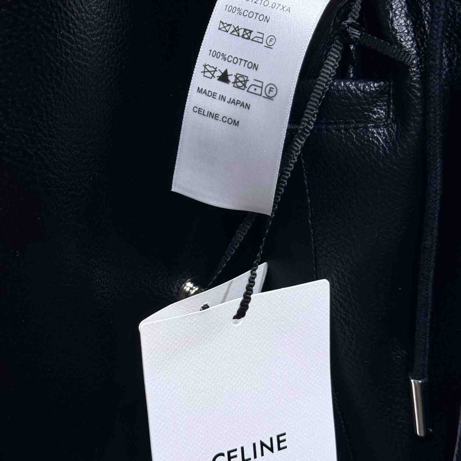 Celine Hooded Leather Jacket - EUR FASHION