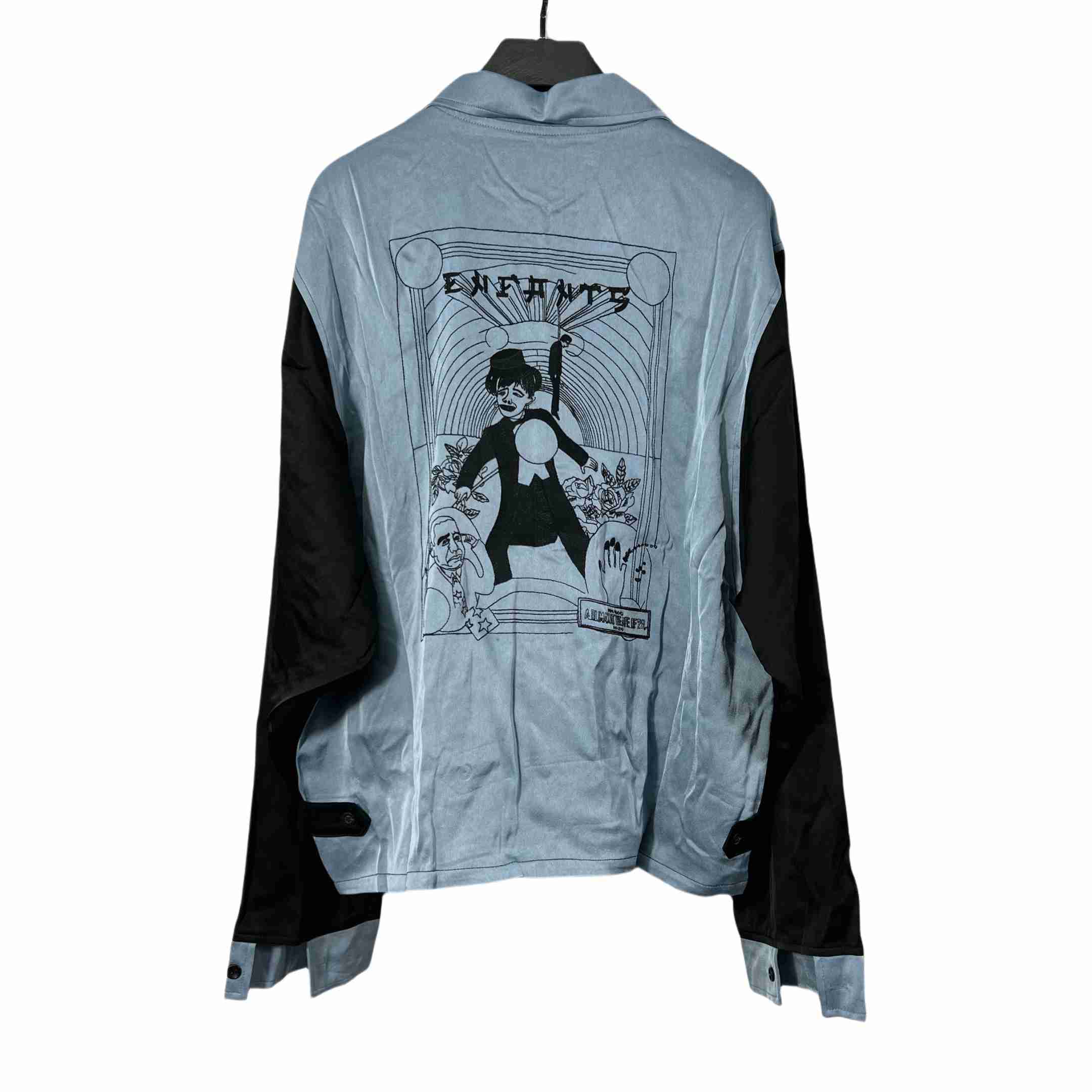 Enfants Riches Deprimes Climax At 29 Western Jacket 'Black/Silver/Blue' - EUR FASHION