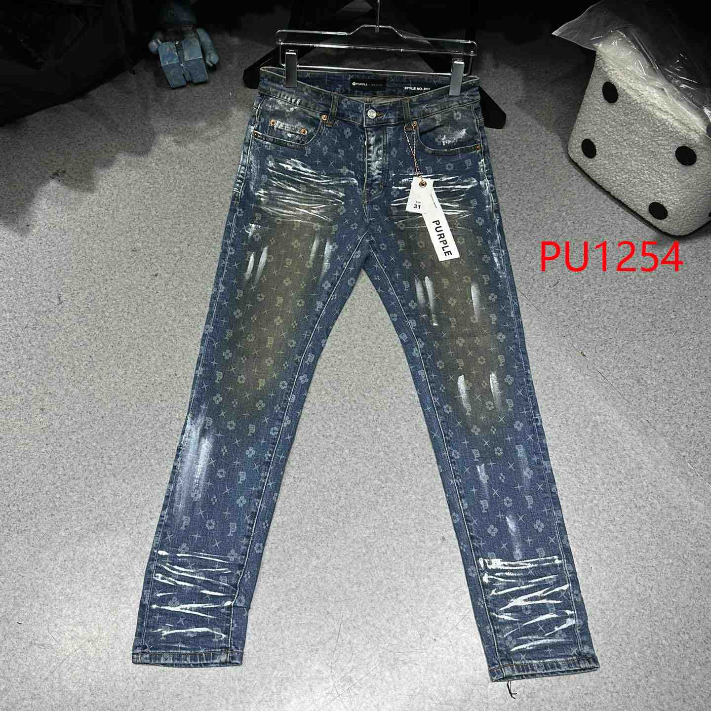 Purple-Brand Jeans   PU1254 - EUR FASHION