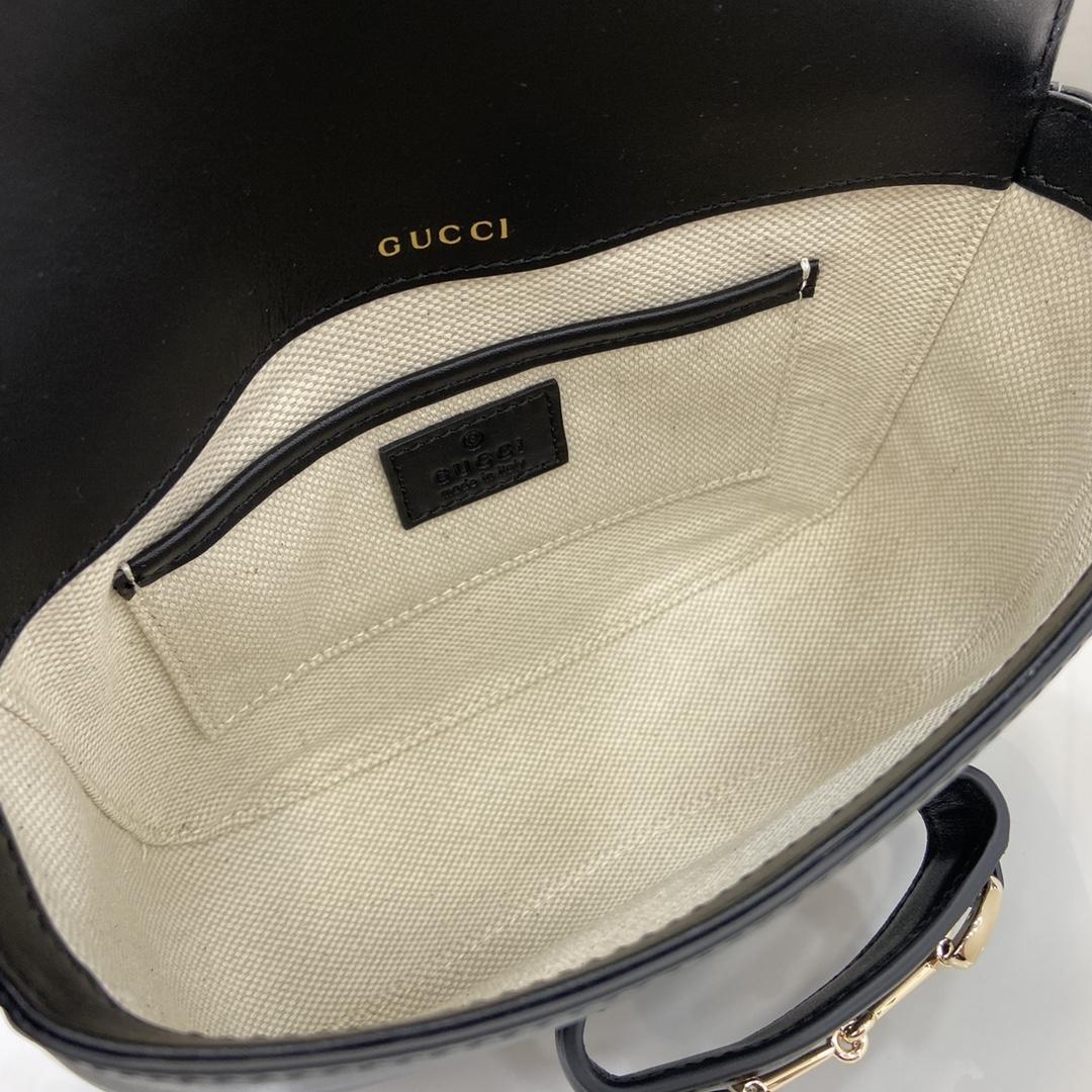 Gucci Horsebit 1955 Soft Mini Shoulder Bag - EUR FASHION