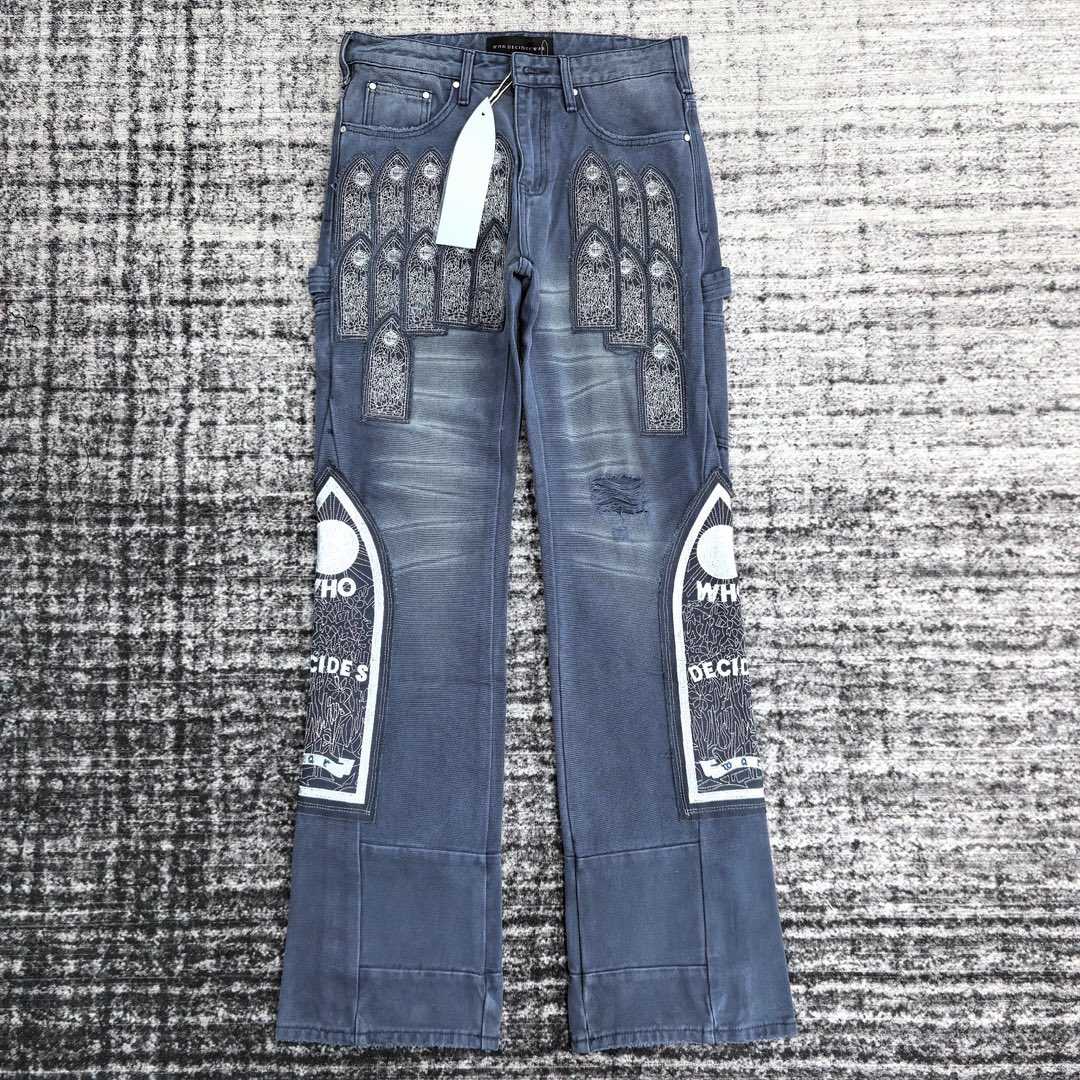 Who Decides War Techno Denim Jeans   HM689 - EUR FASHION