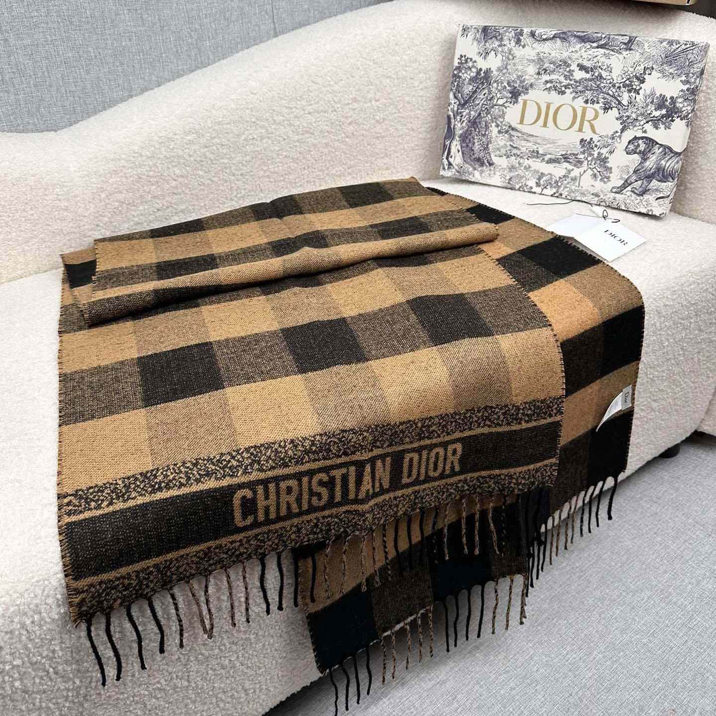 Dior Check'N'Dior Scarf - EUR FASHION