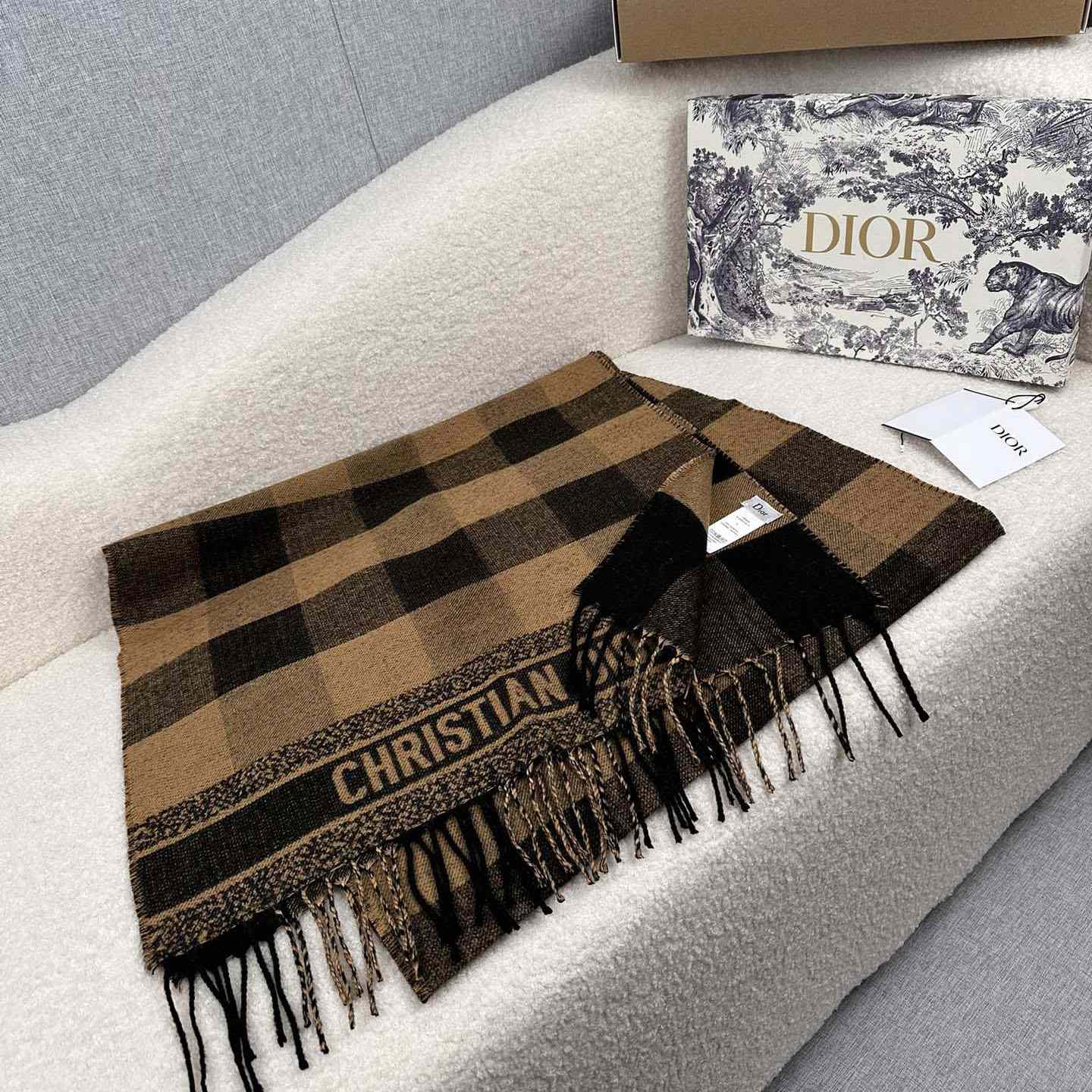 Dior Check'N'Dior Scarf - EUR FASHION