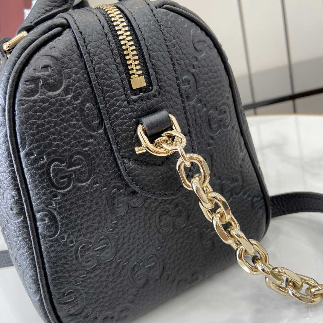 Gucci GG Emblem Small Top Handle Bag - EUR FASHION