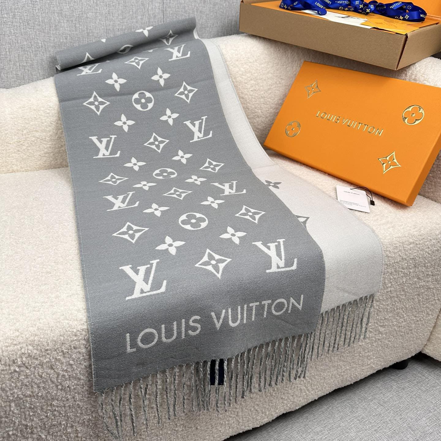 Louis Vuitton All About Monogram Scarf  M79226 - EUR FASHION