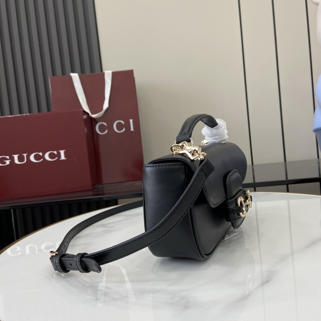 Gucci Horsebit 1955 Soft Small Top Handle Bag  - EUR FASHION