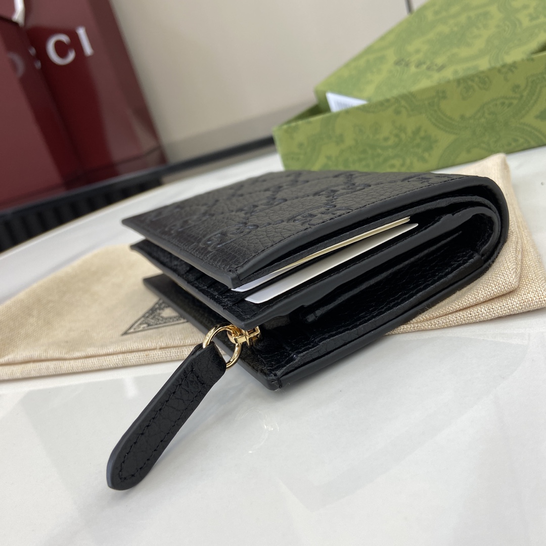 Gucci GG Emblem Zip Key Case - EUR FASHION