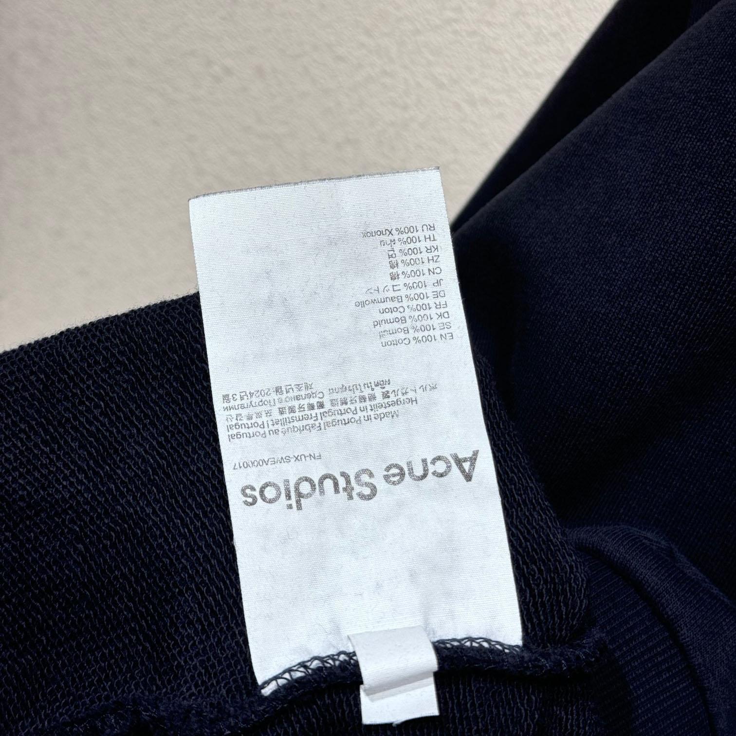 Acne Studios Zip Sweater Logo - EUR FASHION