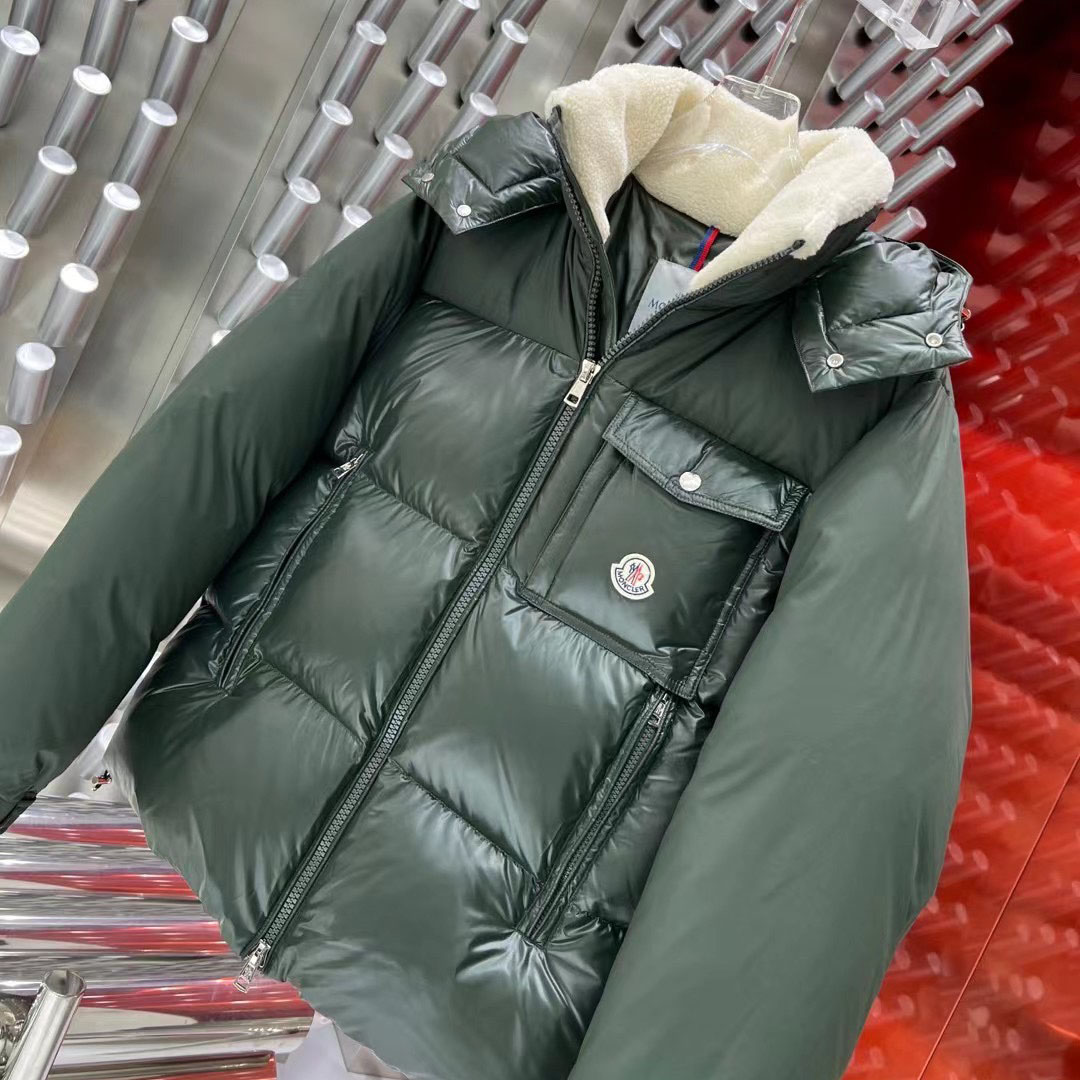 Moncler Bayuda Puffer Jacket Green - EUR FASHION