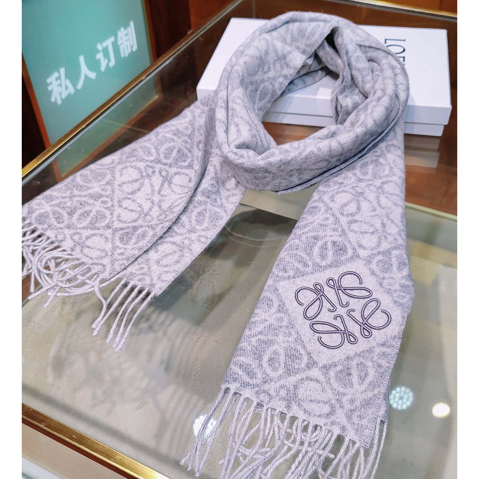 Loewe Anagram Scarf  - EUR FASHION