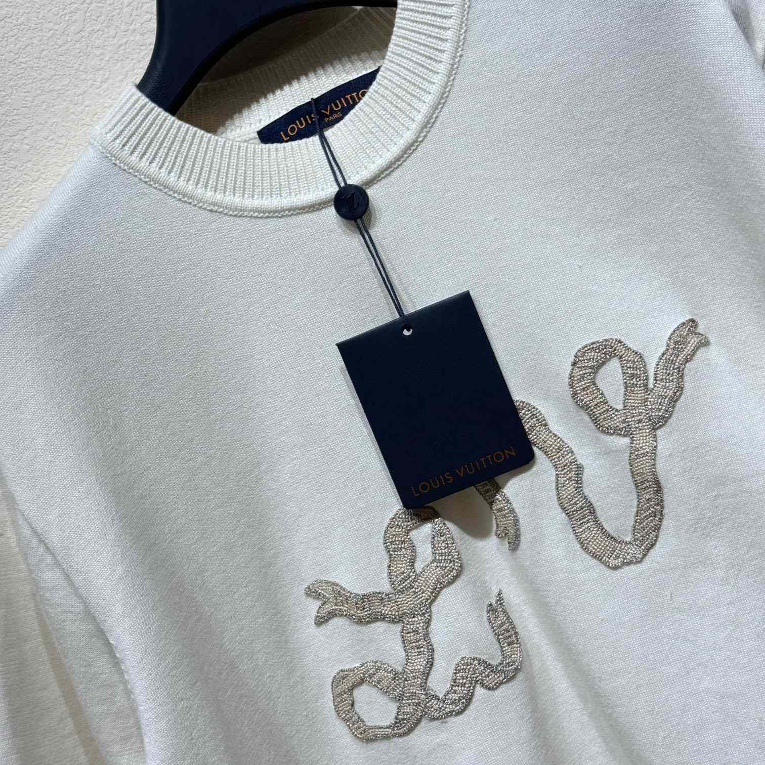 Louis Vuitton Embellished Short-Sleeved Cotton Crewneck   - EUR FASHION