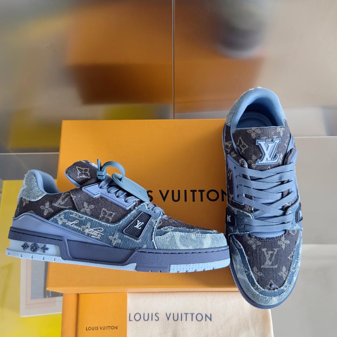 Louis Vuitton LV Trainer Sneaker    - EUR FASHION