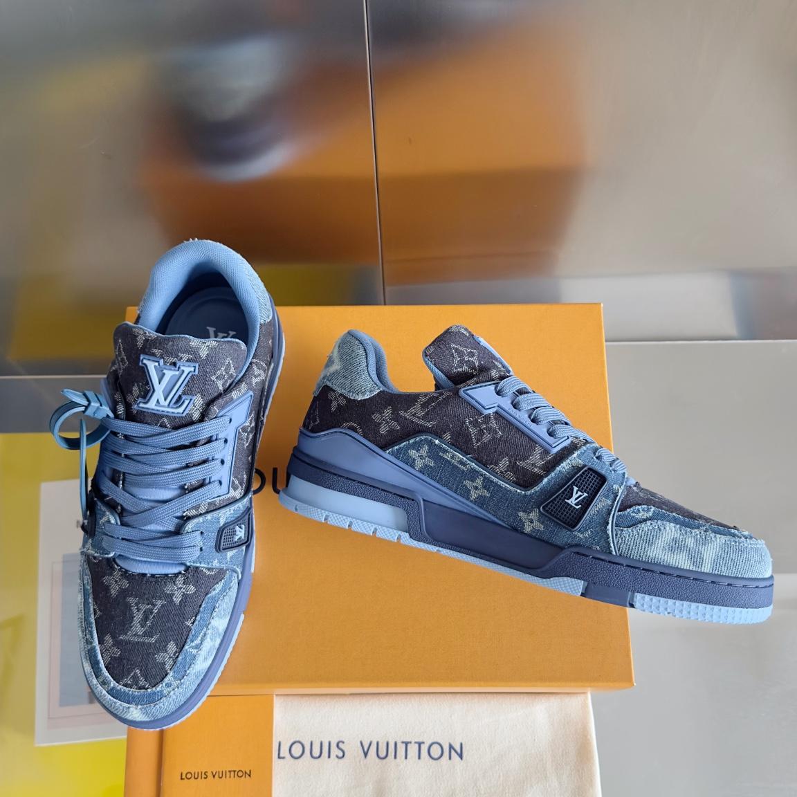 Louis Vuitton LV Trainer Sneaker    - EUR FASHION