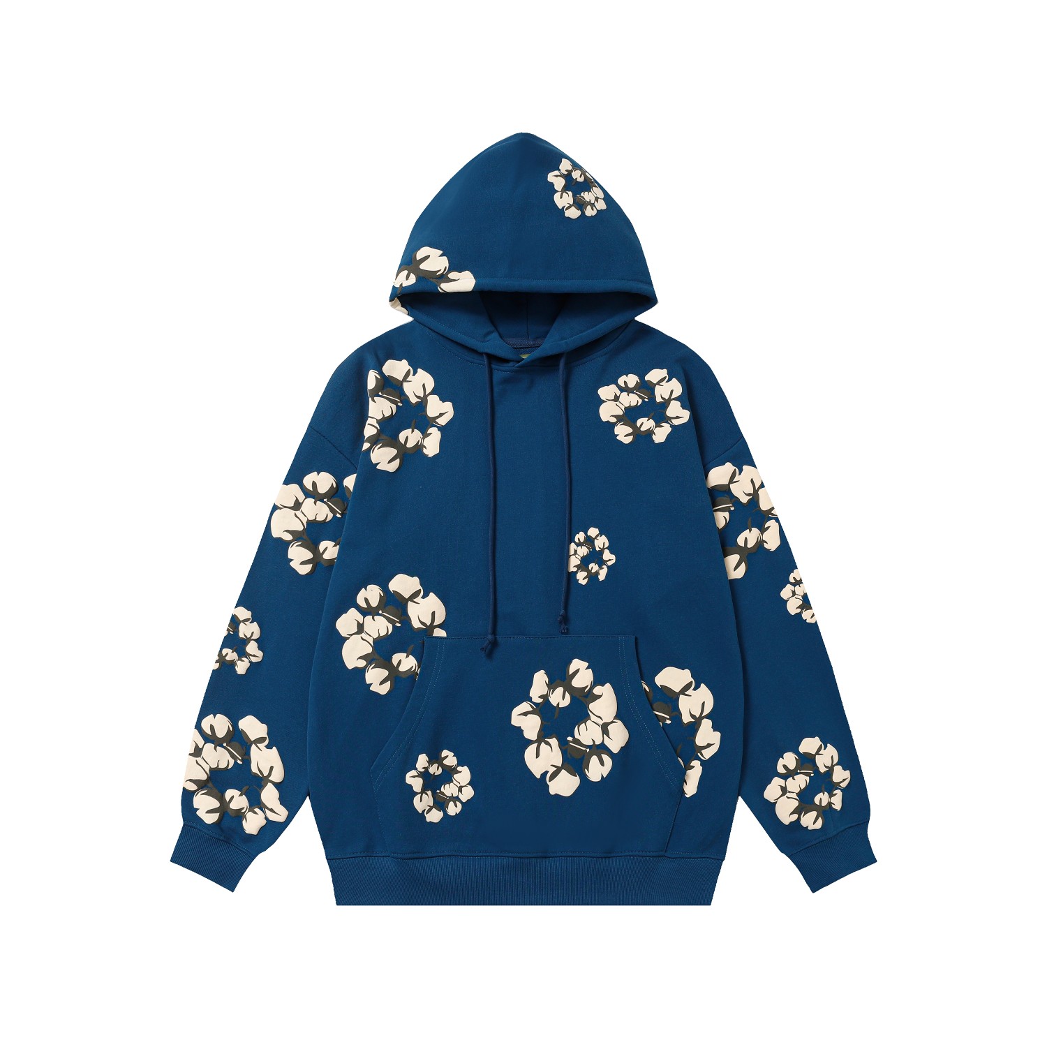 Denim Tears Cactus Tears Wreath Hoodie Blue - EUR FASHION