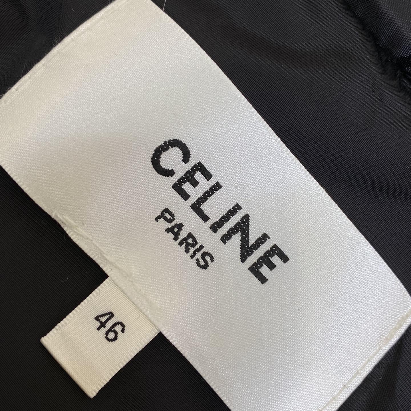 Celine Down Jacket In Triomphe Nylon Jacquard  - EUR FASHION