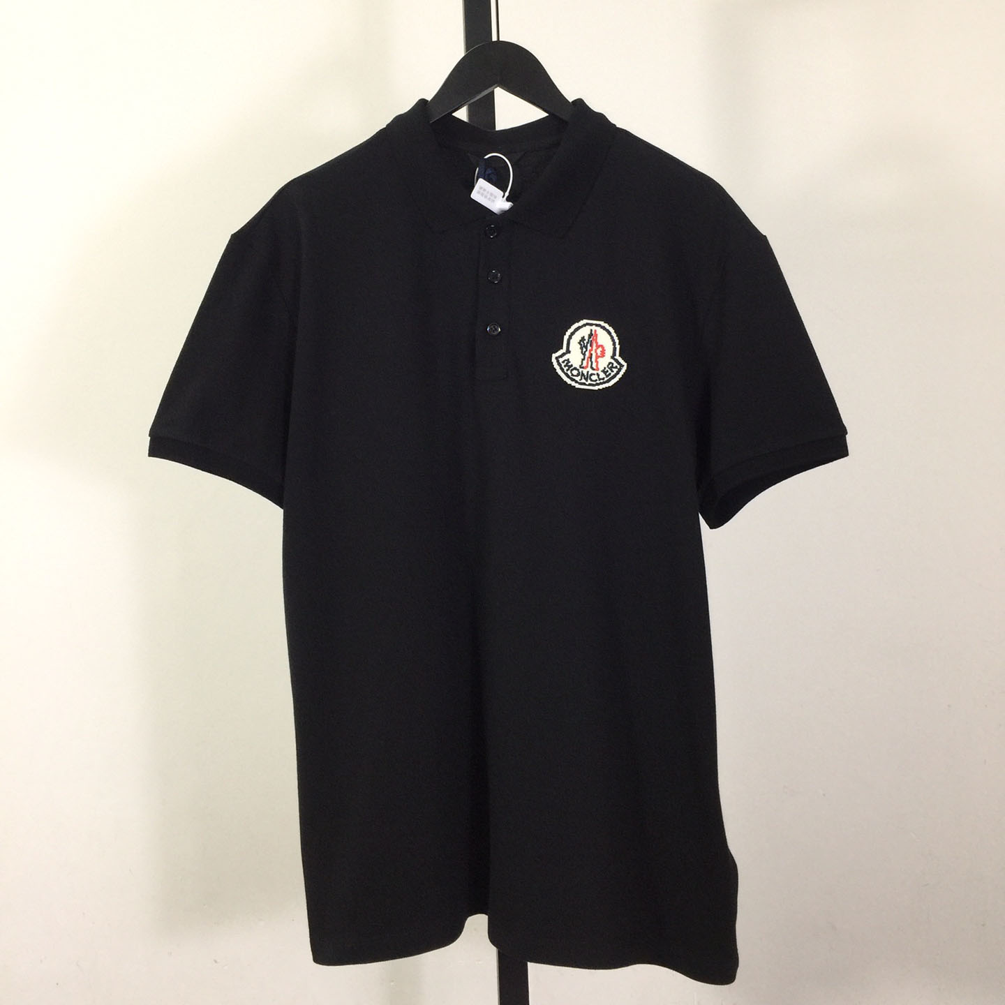 Moncler Logo Cotton Polo Shirt - EUR FASHION