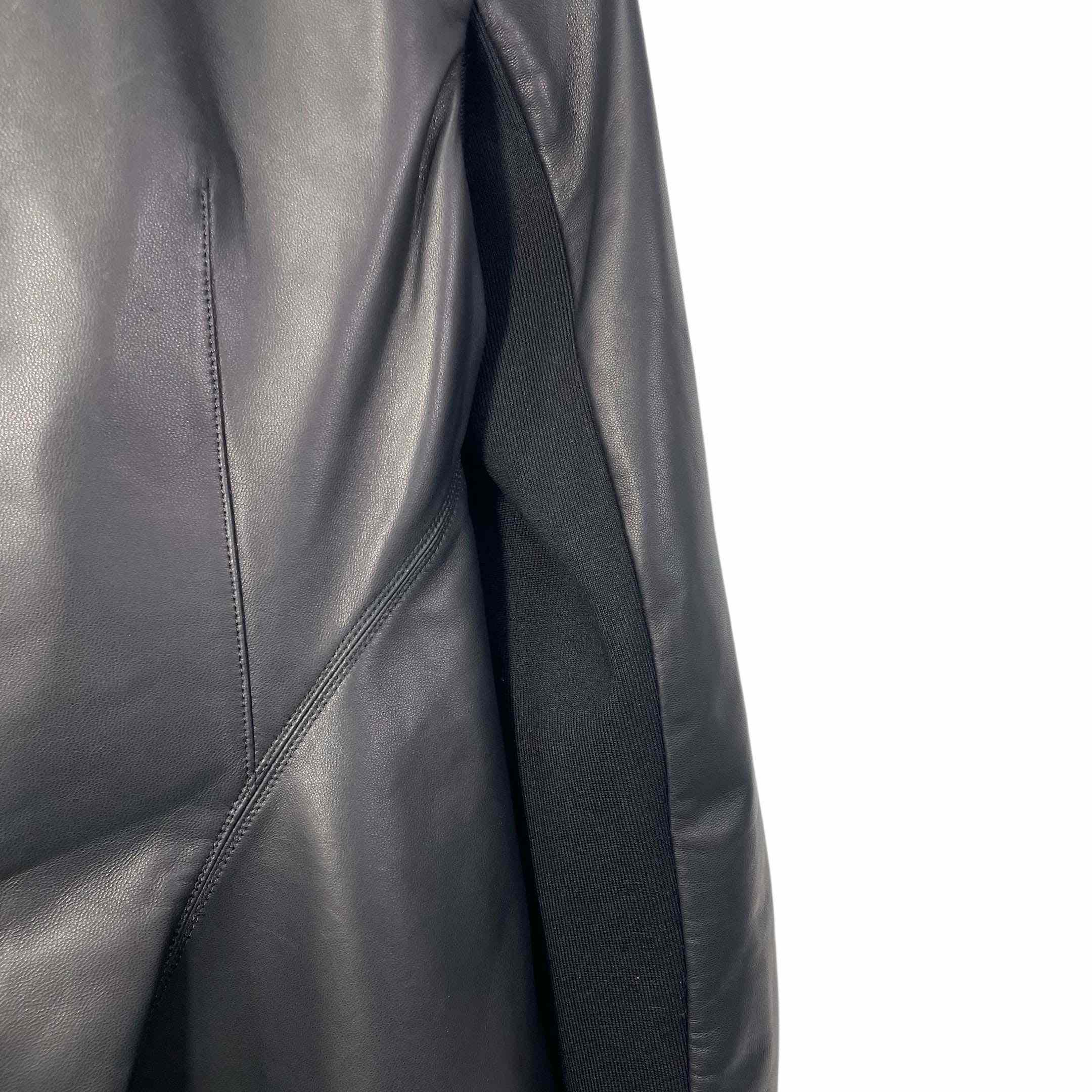 Rick Owens SS25 Hollywood Naska Biker In Black - EUR FASHION