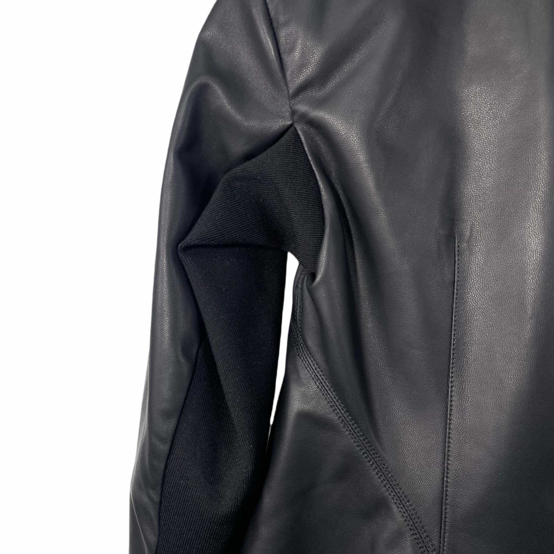 Rick Owens SS25 Hollywood Naska Biker In Black - EUR FASHION