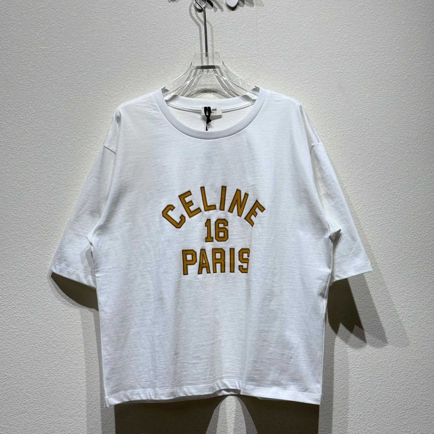 Celine Loose Celine 16 t-shirt In Cotton Jersey - EUR FASHION