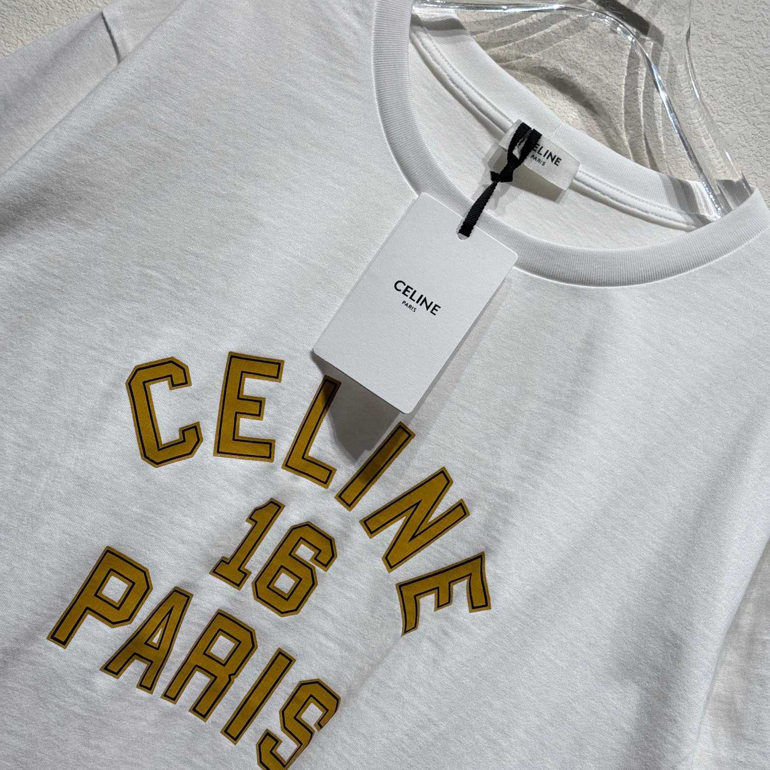 Celine Loose Celine 16 t-shirt In Cotton Jersey - EUR FASHION