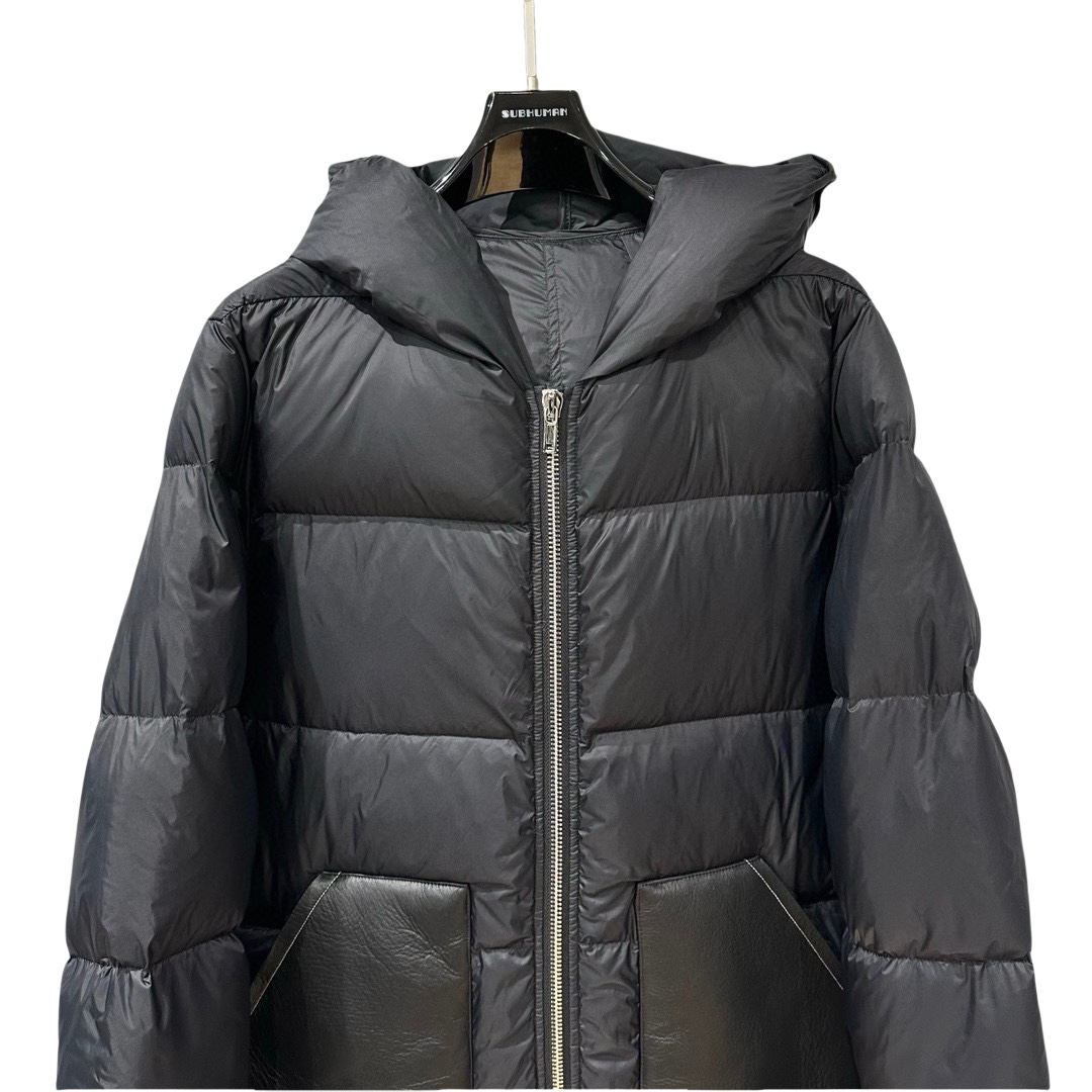 Rick Owens Hooded Duvet Jacket  - EUR FASHION