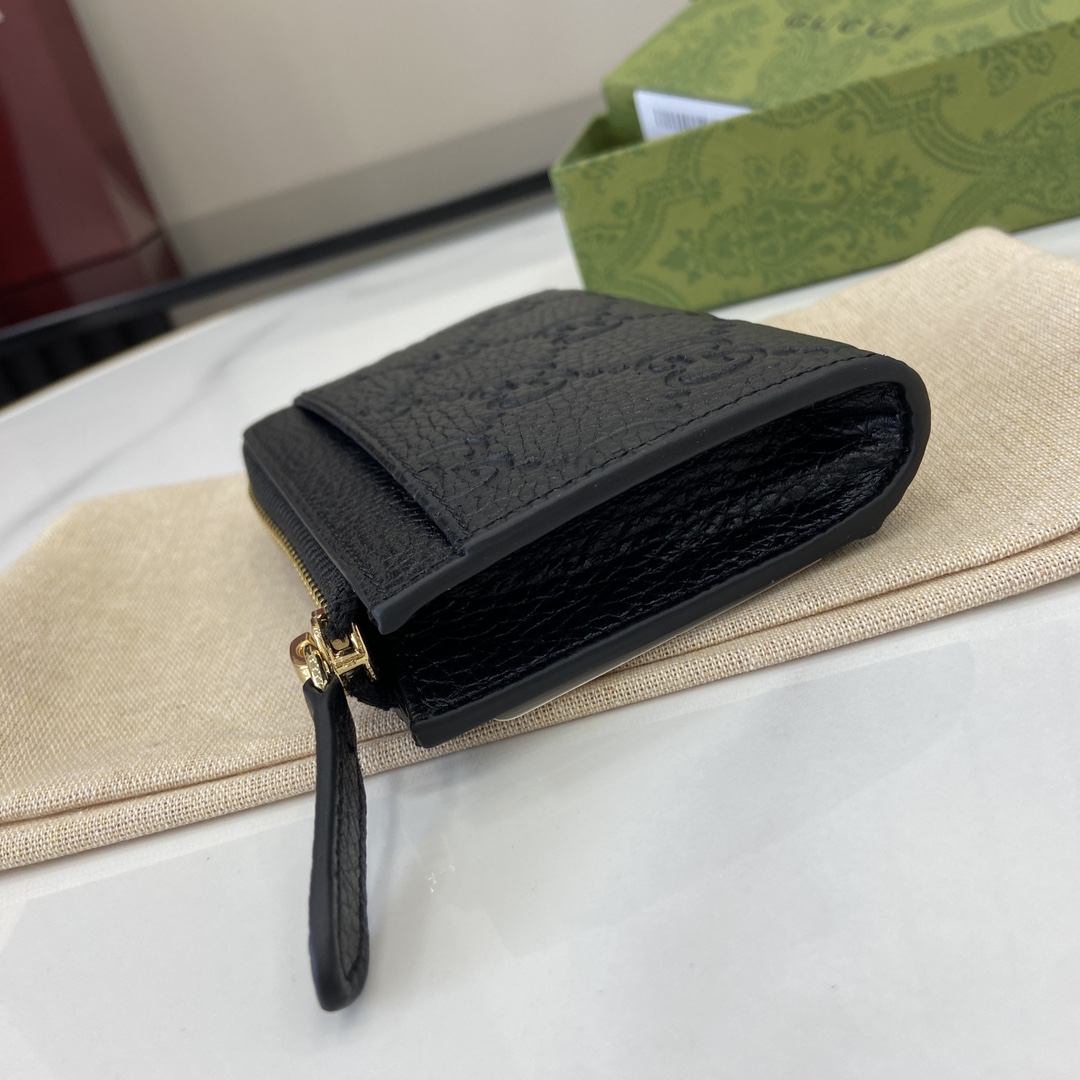 Gucci GG Emblem Zip Card Case  - EUR FASHION