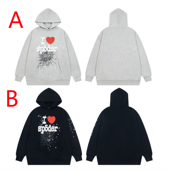 Sp5der I Heart SP5 Hoodie - EUR FASHION