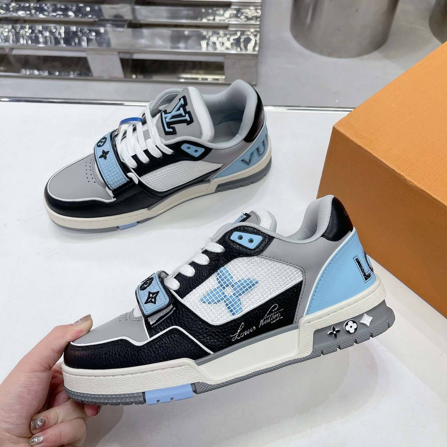 Louis Vuitton LV Trainer Sneaker   - EUR FASHION