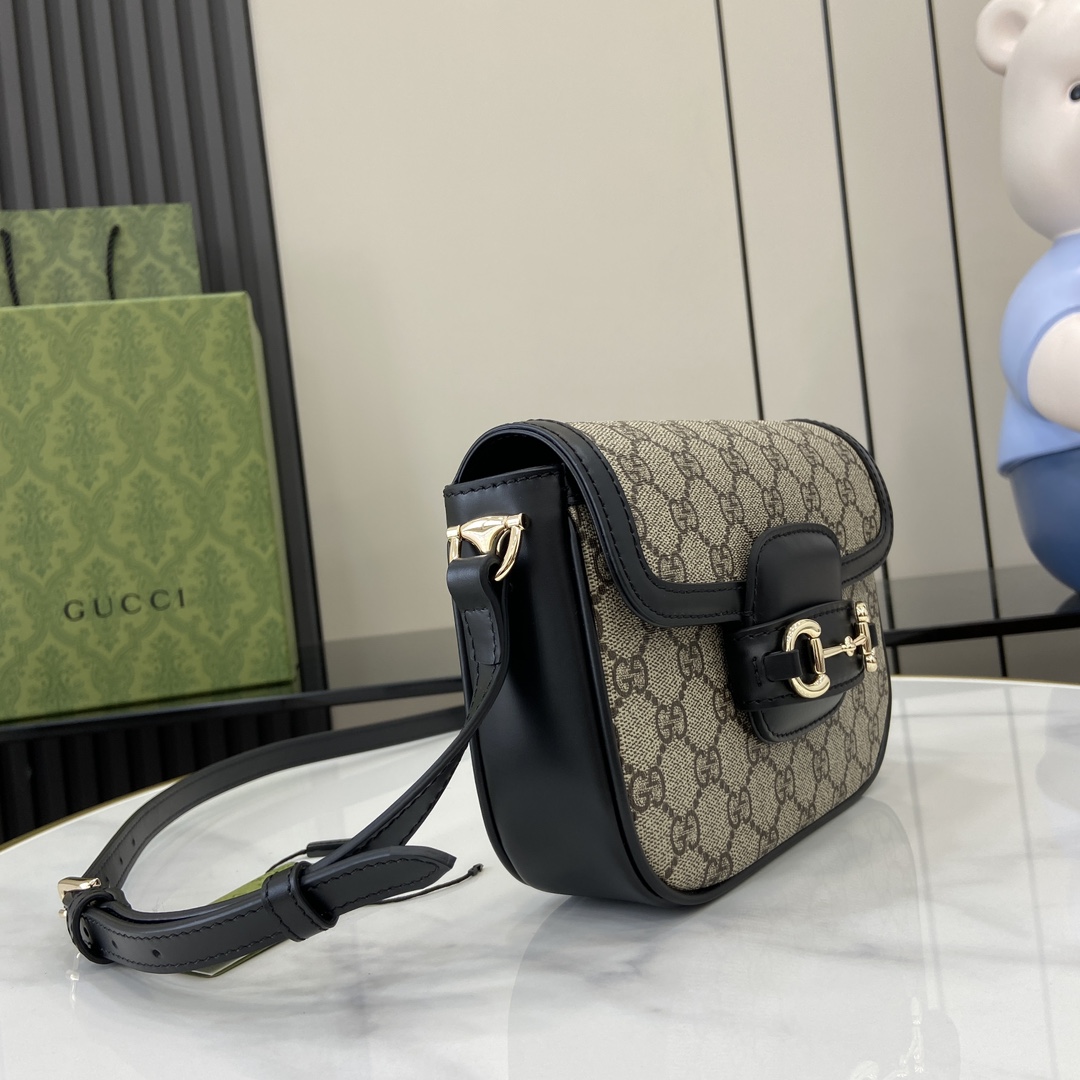 Gucci Horsebit 1955 Soft Mini Shoulder Bag - EUR FASHION