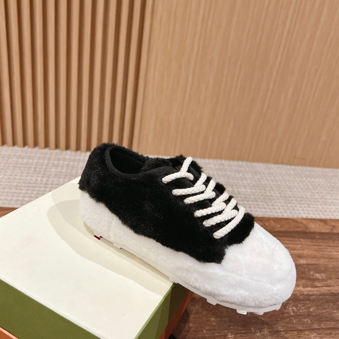 Marni Black Teddy Tennis Sneaker - EUR FASHION