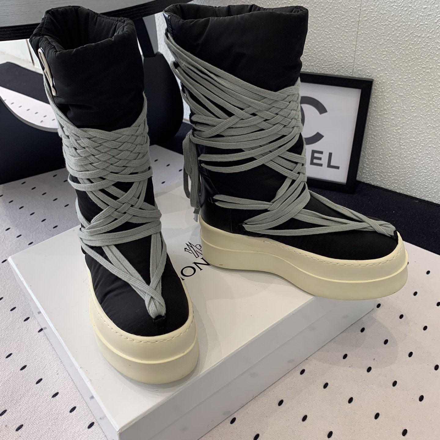 Moncler x Rick Owens Bigrocks Padded Boots - EUR FASHION