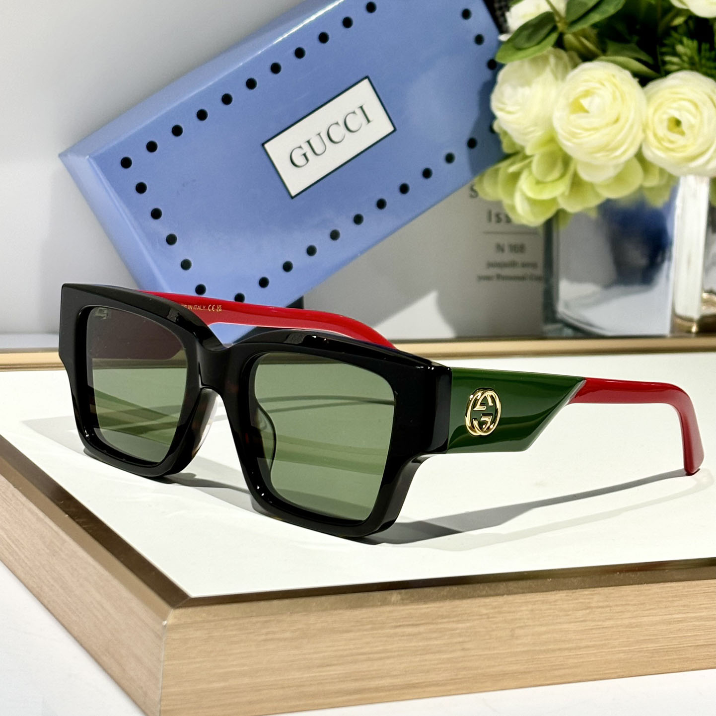 Gucci Square Frame Sunglasses    GG1663S - EUR FASHION