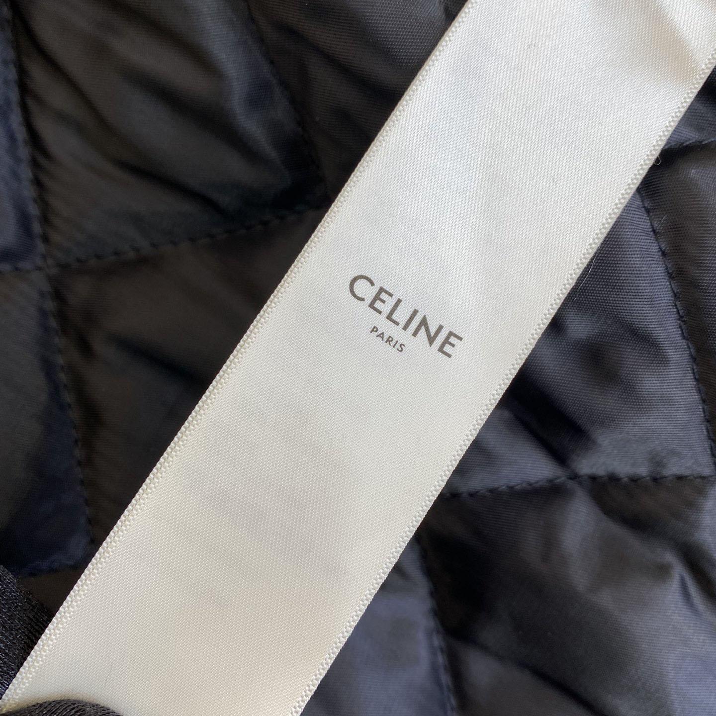 Celine Hooded Overshirt In Checked Cotton - EUR FASHION