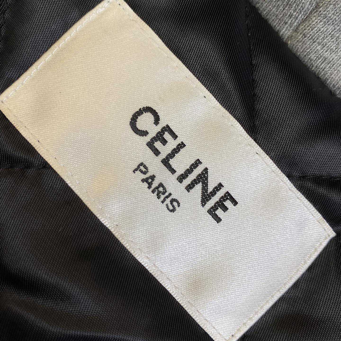 Celine Hooded Overshirt In Checked Cotton - EUR FASHION