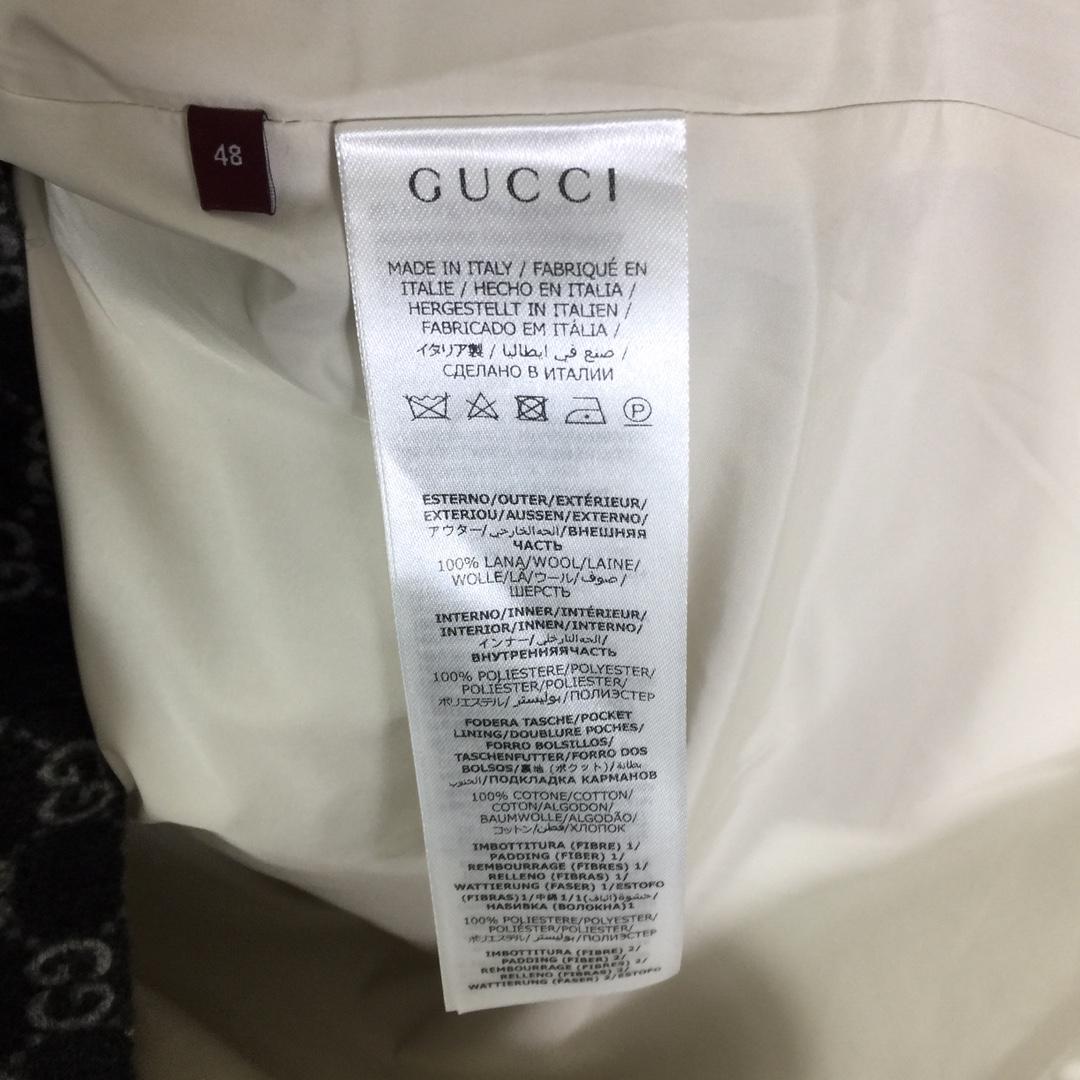 Gucci Bouclé Wool Jacket With GG Shadow - EUR FASHION