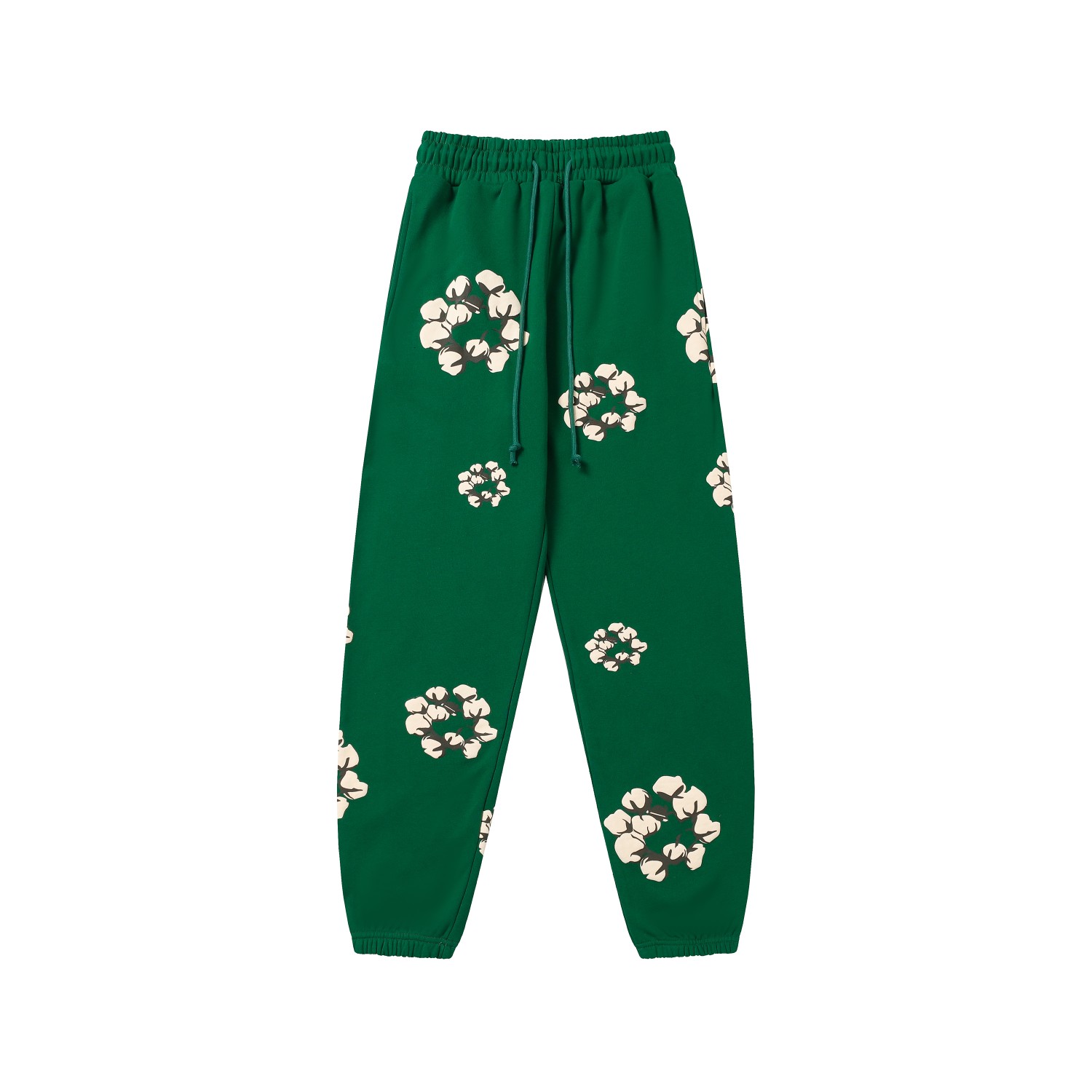 Denim Tears Cactus Tears Wreath Sweatpants Green - EUR FASHION