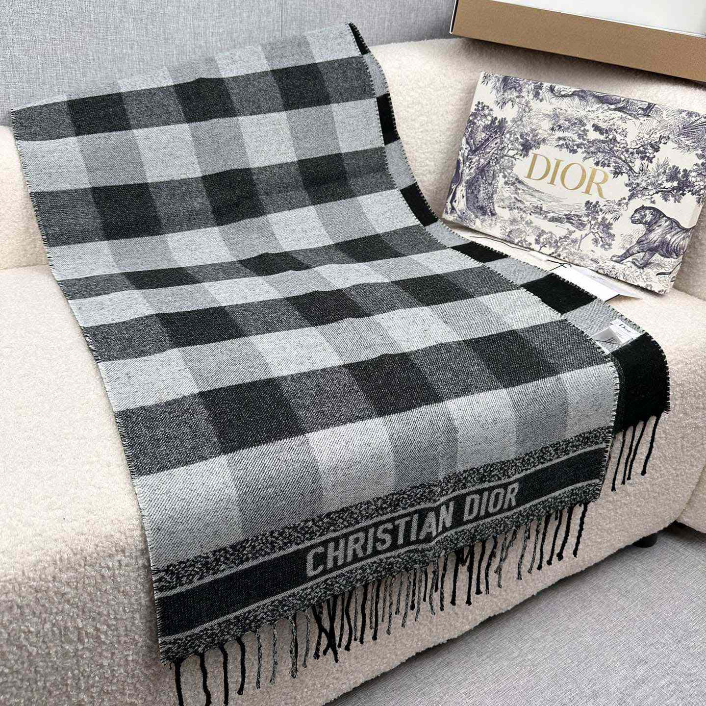 Dior Check'N'Dior Scarf - EUR FASHION