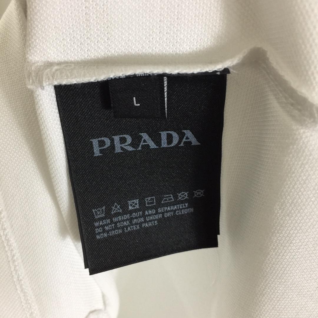 Prada Cotton Polo Shirt  - EUR FASHION