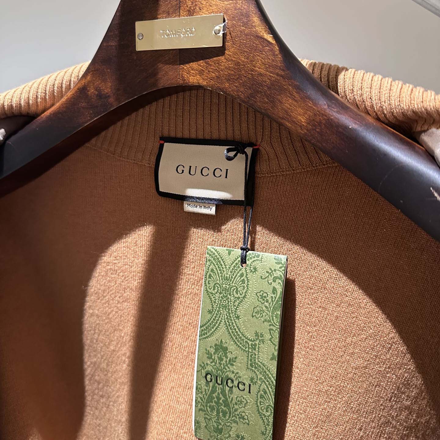 Gucci Suede Bomber Jacket With Web - EUR FASHION