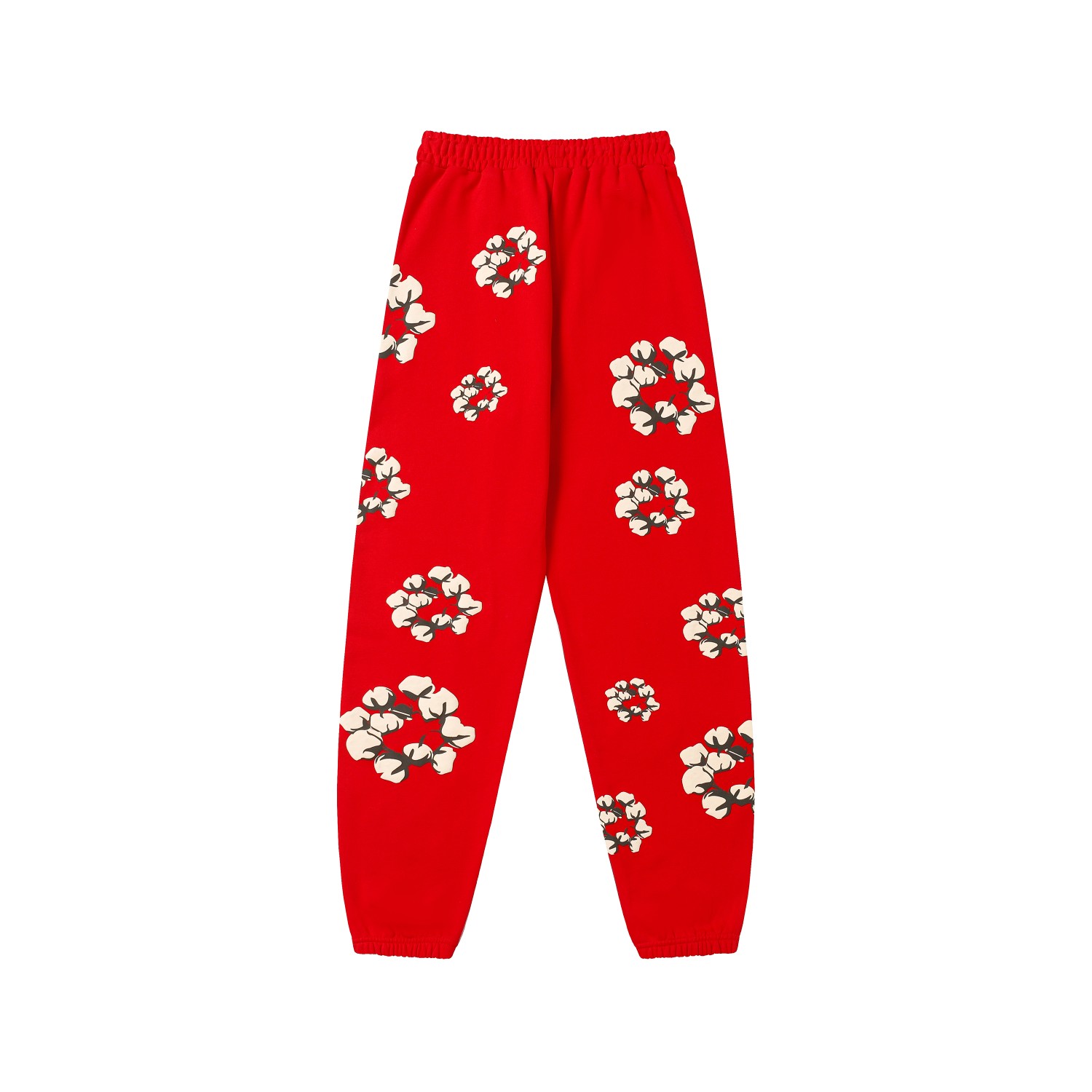 Denim Tears Cactus Tears Wreath Sweatpants Red - EUR FASHION